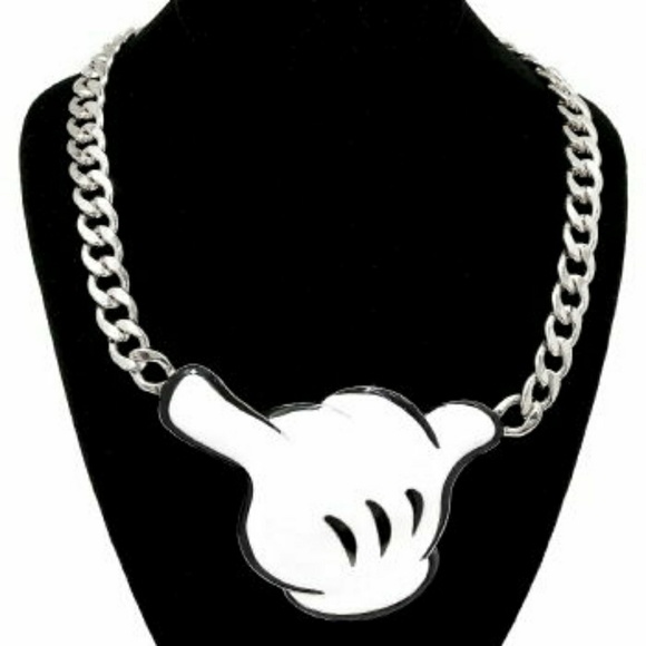 Cartoon Hand Necklace - Picture 1 of 1